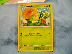 2019 Pokemon McDonalds Promo HOLO Caterpie 1/12-Light Play condition - Image 1
