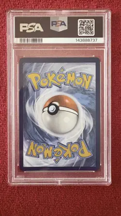 2025 POKEMON WHT EN-WHITE FLARE BLACK WHITE RARE #172 VICTINI PSA 9 - Image 2
