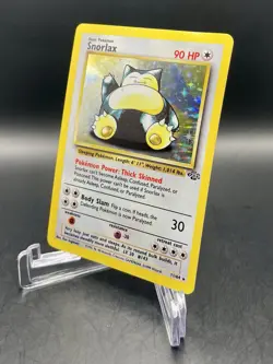 Snorlax 11/64 Jungle Set Unlimited (1999) Holo Rare Vintage WOTC Pokemon TCG - Image 2