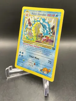 Misty's Gyarados 13/132 Gym Challenge (2000) Holo Rare Vintage WOTC Pokemon TCG - Image 2