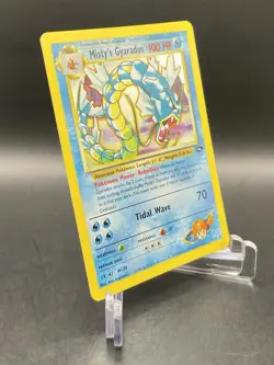 Misty's Gyarados 13/132 Gym Challenge (2000) Holo Rare Vintage WOTC Pokemon TCG - Image 3