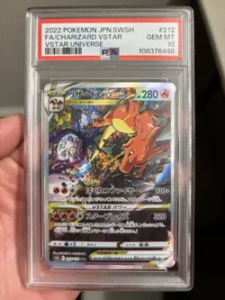 2022 Pokemon JPN. SWSH Charizard Vstar Universe PSA 10 - Image 2