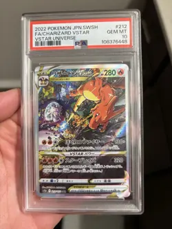 2022 Pokemon JPN. SWSH Charizard Vstar Universe PSA 10 - Image 3