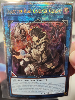 Yugioh! Dharc the Dark Charmer, Gloomy Platinum Secret Rare 1st Edition - Image 1