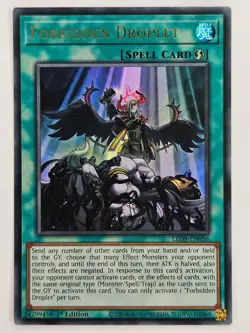 Yu Gi Oh - LED9-EN056 Forbidden Droplet - Ultra Rare - Image 1