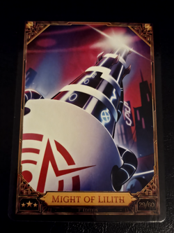 Hazbin Hotel Season 2 1st Edition Card - Might of Lilith 29/60 - Non-Foil - Image 1
