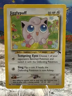 Pokemon Jigglypuff Southern Islands Regular Card 08/18 - Image 1