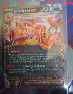 Charizard ex 196 Sv: Scarlet & Violet Promo Cards Holo - Image 1