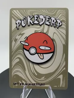 Pokederp Holo BREAKOUT 1st Edition Droogin Dragonite Custom Derpy Card - Image 4