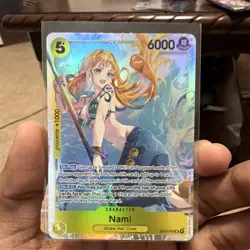 Nami - EB03-053 One Piece Card Game Holo Character Card 5 Cost 6000 Power - Image 1