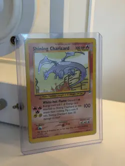 Pokemon TCG Shining Charizard Neo Destiny Holo Card 107/105 Unlimited Shiny Rare - Image 3
