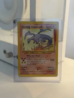 Pokemon TCG Shining Charizard Neo Destiny Holo Card 107/105 Unlimited Shiny Rare - Image 4