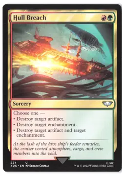 Hull Breach 224 MTG 40K NM - Image 1