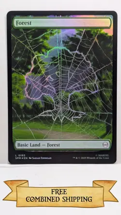 Magic The Gathering: 5x Marvel's Spider-Man Full Art Foil Lands - Image 2