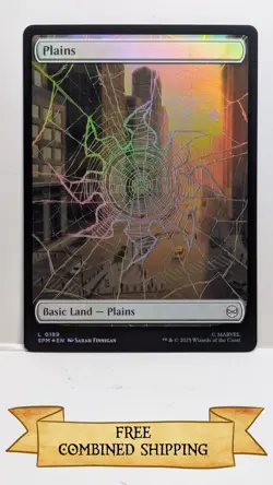 Magic The Gathering: 5x Marvel's Spider-Man Full Art Foil Lands - Image 5