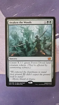 Magic the Gathering - Awaken the Woods - The Brothers' War - LP - Regular MTG - Image 1