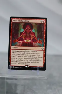 MTG Seize the Spotlight R Outlaws of Thunder Junction Commander #179 - Image 1