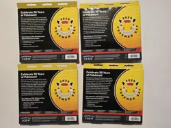 Pokemon TCG: Pokemon Day 2026 Collection Box - 30th Anniversary - Lot Of 4 - Image 2
