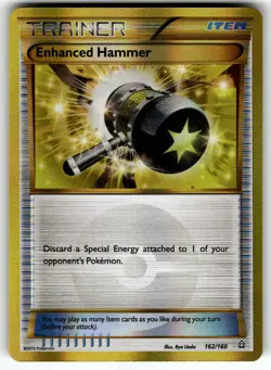 Enhanced Hammer (162 Secret Rare) 162/160 XY - Primal Clash LP Pokemon Card TCG - Image 1