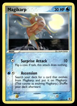 MAGIKARP - 67/112 Common FireRed & LeafGreen Pokemon LP - Image 1