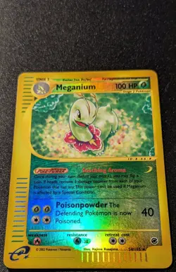 Pokemon EXPEDITION - #54/165 Meganium - Reverse Holo - ENG - Lightly Played - Image 4