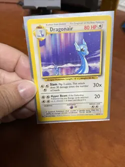Pokemon TCG Base Set #018/102 Dragonair LP - Image 1