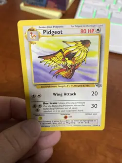 Pokemon Pidgeot - 24/64 Jungle *Non Holo* Unlimited Played NM - Image 2