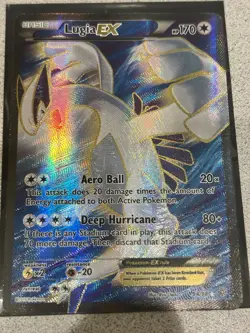 Pokemon TCG Lugia-EX Holo Full Art Ultra Rare Ancient Origins 94/98 - Image 1