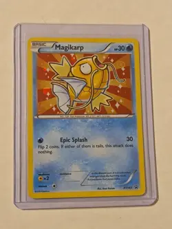 Magikarp XY143 XY Holo Pokemon 2016 Basic Some Wear W/ Top Loader/sleeve - Image 1