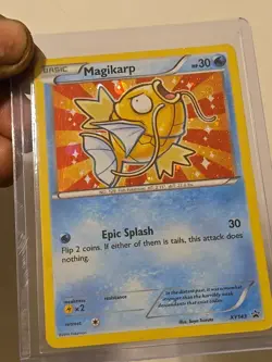Magikarp XY143 XY Holo Pokemon 2016 Basic Some Wear W/ Top Loader/sleeve - Image 2