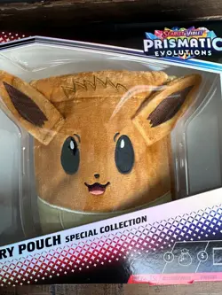 Pokemon Prismatic Evolutions Accessory Pouch Special Collection Factory Sealed - Image 3