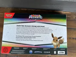 Pokemon Prismatic Evolutions Accessory Pouch Special Collection Factory Sealed - Image 4
