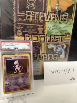 Mewtwo 010/102 Base Set Holo - PSA 5 - Pokemon - Image 1