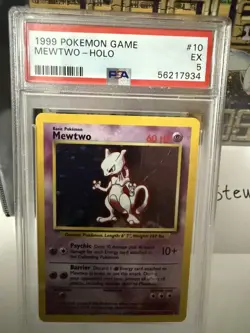 Mewtwo 010/102 Base Set Holo - PSA 5 - Pokemon - Image 2