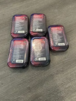 Lot Of 5 Pokemon TCG Mega Hero’s Mini Tins. New Factory Sealed - Image 2