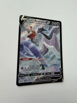 Pokemon Astral Radiance Trainer Gallery Galarian Articuno V TG16/TG30 Near Mint - Image 2