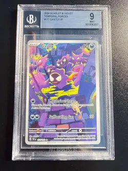 Pokemon (2024) Gastly 177/162 SV05: Temporal Forces Holo BGS-9 - Image 1