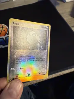 Pokemon TCG - Aron - Reverse Holo 49/109 - EX Ruby and Saphire - Image 2