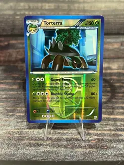 Pokemon TCG Torterra 3/135 Pokemon Plasma Storm Reverse Holo LP - Image 1