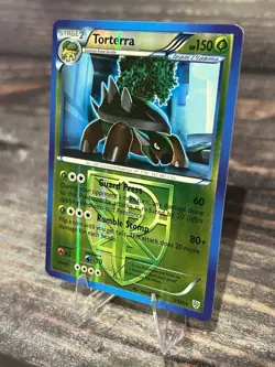 Pokemon TCG Torterra 3/135 Pokemon Plasma Storm Reverse Holo LP - Image 3