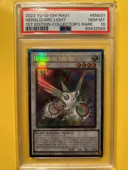YuGiOh! HERALD OF THE ARC LIGHT #RA01-EN031🔥PSA 10🔥1st ED-2023 COLLECTORS RARE - Image 3