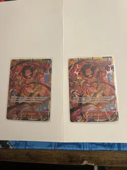 One Piece TCG OP 09-118 Gol.D.Roger SEC x2, Nm, English - Image 1