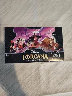 Disney Lorcana TCG Rise of the Floodborn Booster Box New Factory Sealed - Image 1