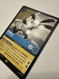 COLD FOIL Oswald - The Lucky Rabbit 142/204 Legendary Azurite Sea Lorcana - Image 5