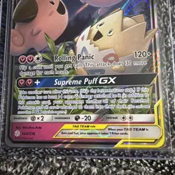 Togepi & Cleffa & Igglybuff GX 143/236 Ultra Rare Holo Pokemon Card NM - Image 3
