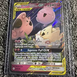 Togepi & Cleffa & Igglybuff GX 143/236 Ultra Rare Holo Pokemon Card NM - Image 4