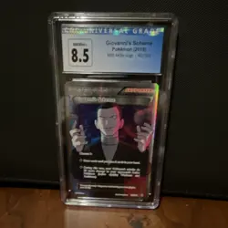 Pokemon Giovanni's Scheme 162/162 Breakthrough Full Art Holo Trainer Card - Image 1