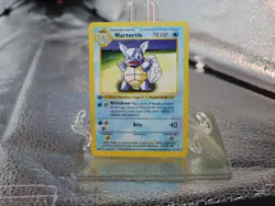 Pokemon TCG Wartortle Card 42/102 Base Set 1st Edition Shadowless LP+ Vintage - Image 1
