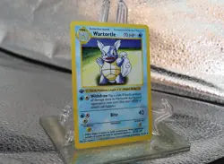 Pokemon TCG Wartortle Card 42/102 Base Set 1st Edition Shadowless LP+ Vintage - Image 2