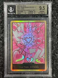 DON!! Card (Boa Hancock) (Gold) Premium Booster -The Best- Vol. 2 BGS 9.5 - Image 1